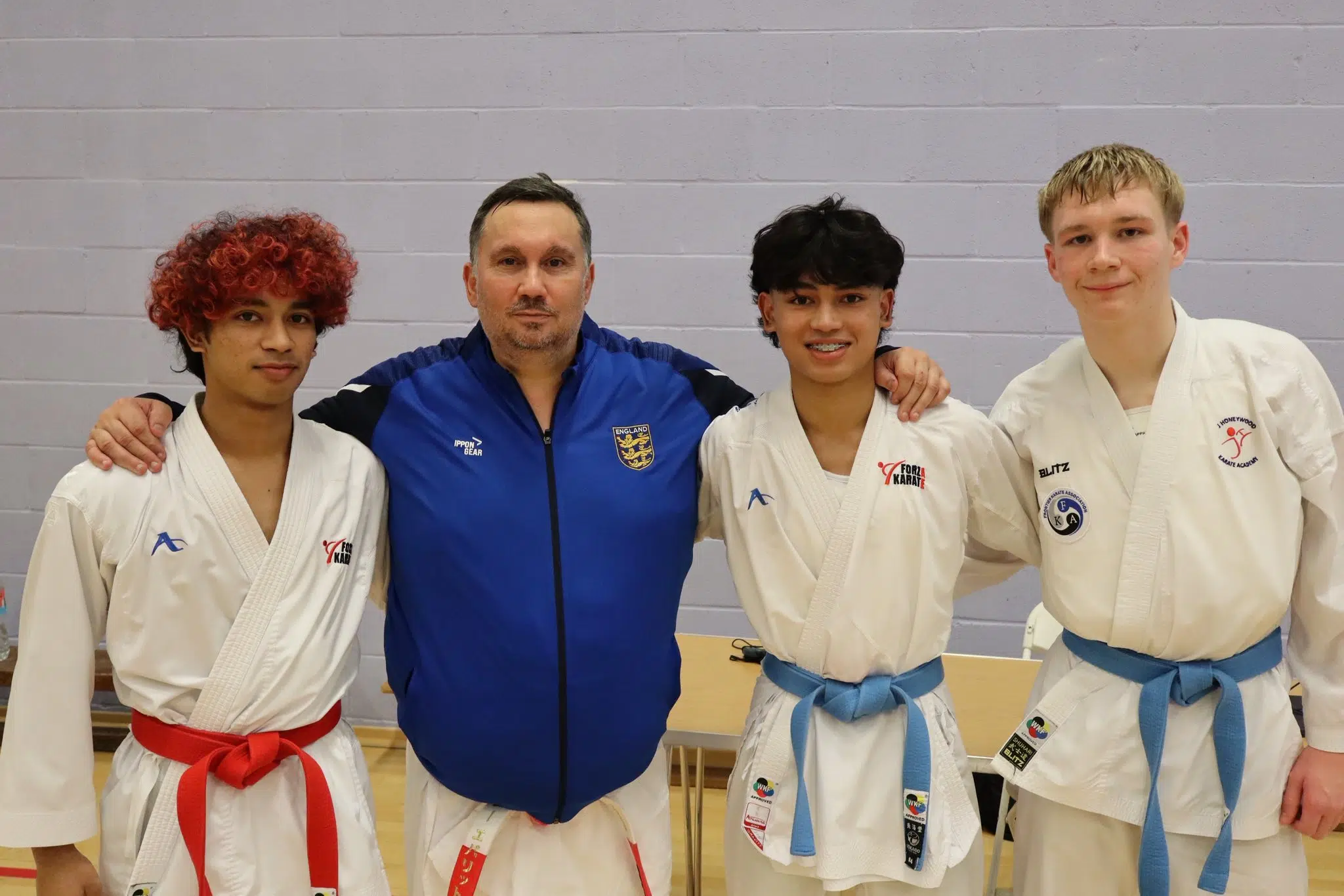 Forza Karate Club competition squad